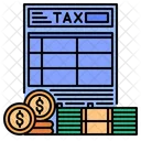 Financial Tax  Icon