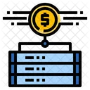Data Big Fintech Icon