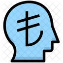 Financial Thinking Lira Head Icon