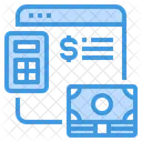 Financial Website  Icon