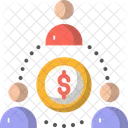 Financial Worker Users Business Icon