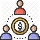 Financial Worker Users Business Icon