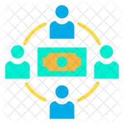 Financiamento colaborativo  Ícone