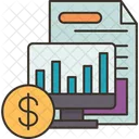 Modelado Analisis Financiero Icono