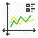 Financiero Analisis Informe Icono