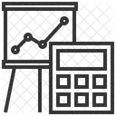 Financiero Calculo Contabilidad Icono