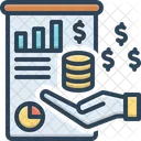 Financing Revenue Currency Icon