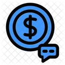 Marketing Geschaft Chat Symbol