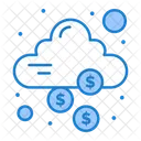 Finanzielle Cloud  Symbol