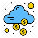 Finanzielle Cloud  Symbol