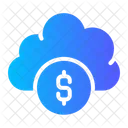 Finanzielle Cloud  Symbol