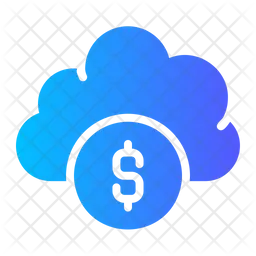 Finanzielle Cloud  Symbol