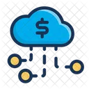 Finanzielle Cloud  Symbol