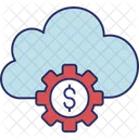 Finanzielle Cloud  Symbol