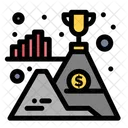 Finanzerfolg  Symbol