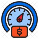 Waage Meter Geld Symbol