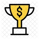 Finanzielle Trophäe  Symbol