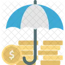 Finanzversicherung  Symbol