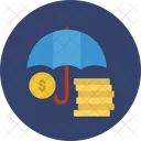 Finanzversicherung  Symbol
