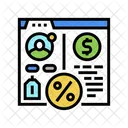 Finanz-Website  Symbol