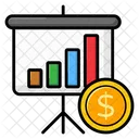 Datenberichterstattung Unternehmensstatistiken Datenanalyse Symbol