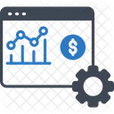 Analytik Diagramm Statistik Symbol