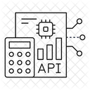API Financiera Integracion Bancaria Herramientas Financieras Icono