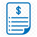 Bericht Budget Geld Symbol
