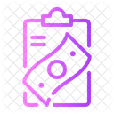Bericht Zwischenablage Daten Symbol