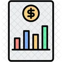 Jahresabschluss Finanzbericht Buchhaltung Symbol