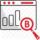 Finanzdatenanalyse Finanzen Analytik Symbol