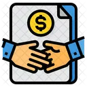 Finanzgeschäft  Symbol