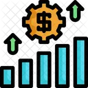 Finanzdiagramm  Symbol