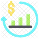 Finanzdiagramm  Symbol