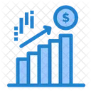 Finanzdiagramm  Symbol