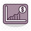 Finanzdiagramm  Symbol