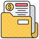 Geschaft Dokument Finanzen Symbol