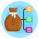 Finanzielle Hierarchie  Icon