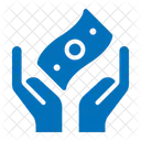 Hande Geste Einkommen Symbol