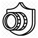 Finanzielle Sicherheit  Symbol