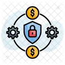 Finanzielle Sicherheit  Symbol