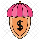 Finanzielle Sicherheit  Symbol