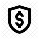 Sicherheit Schild Dollar Icono