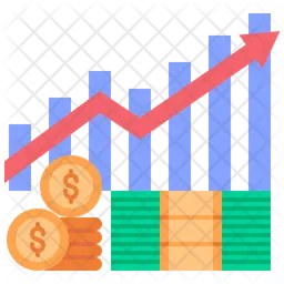 Finanzieller Gewinn  Symbol