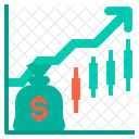Finanzieller Gewinn  Symbol