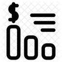 Nach Unten Diagramm Graph Tafel Symbol