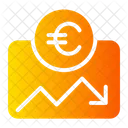 Finanzieller Verlust  Symbol