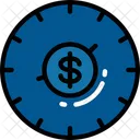 Finanzielles Timing  Icon