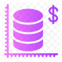 Finanzielles Wachstum  Symbol