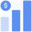 Steigerung Diagramm Gewinn Symbol